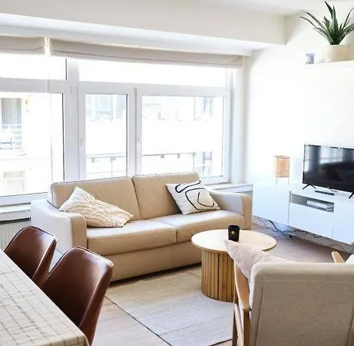 アパート Hugo By The Harbor, Light-filled And Centrally Located - Free Parking オステンド